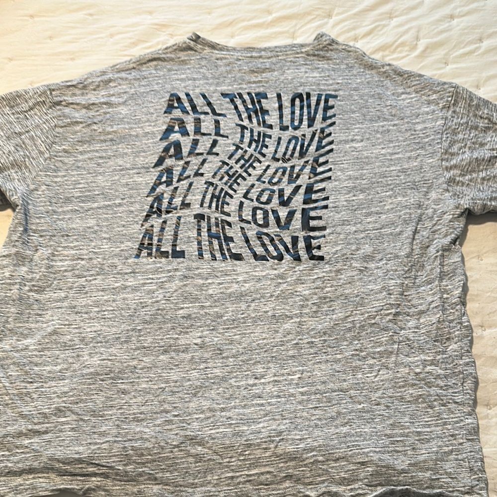 Pink one size tee